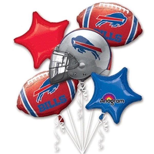 Anagram Anagram 74593 NFL Buffalo Bills Foil Balloon Bouquet 74593
